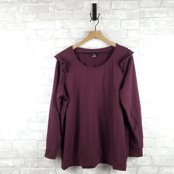 torrid Tops - Torrid ruffle sweater | Size 2X